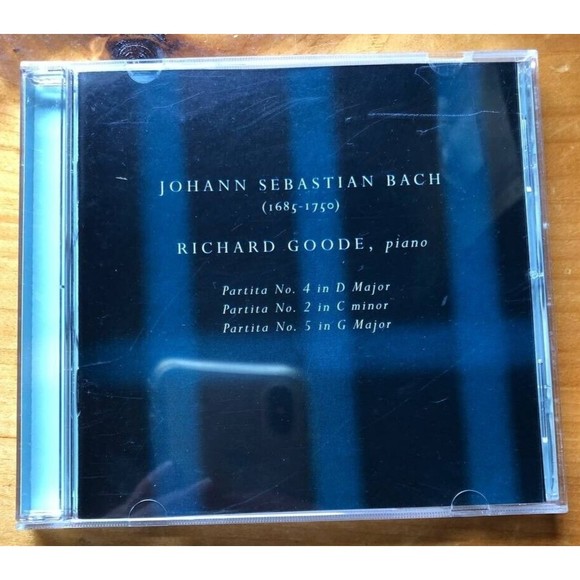 Johann Bach Partitas No 4 No 2 & No 5 Richard Goode CD 1999 Nonesuch - Picture 1 of 3